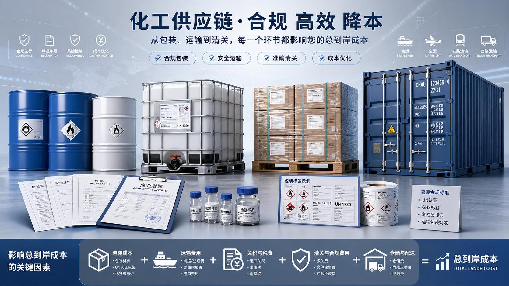 Chemical Supply Cost Drivers: What Changes Total Landed Cost Most