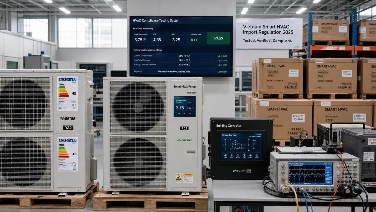 Vietnam Mandates VIEnergy-2026 Labels for Smart HVAC Imports Vietnam Mandates VIEnergy-2026 Labels for Smart HVAC Imports