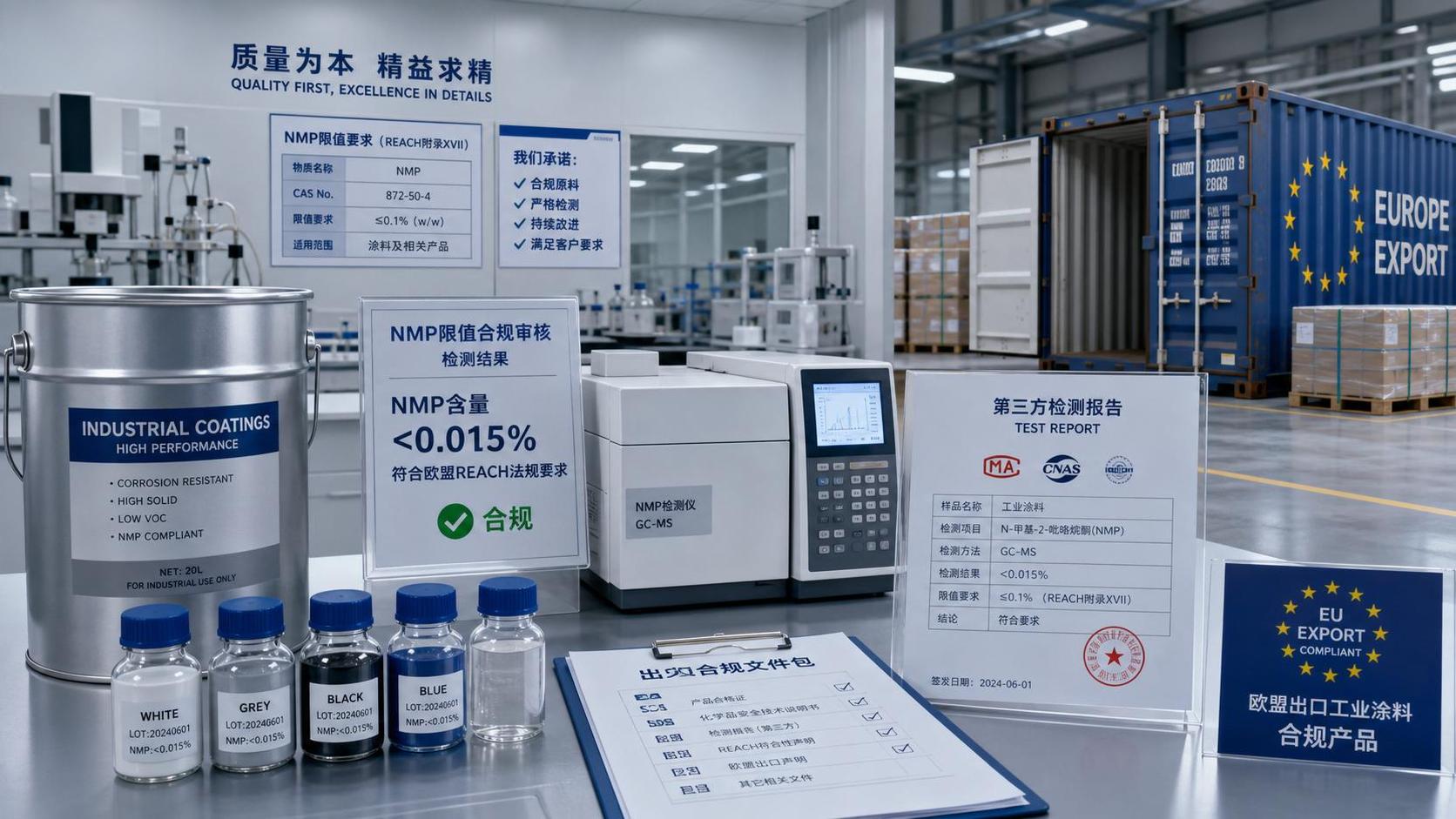 EU REACH Limits NMP in Industrial Coatings from August 2026