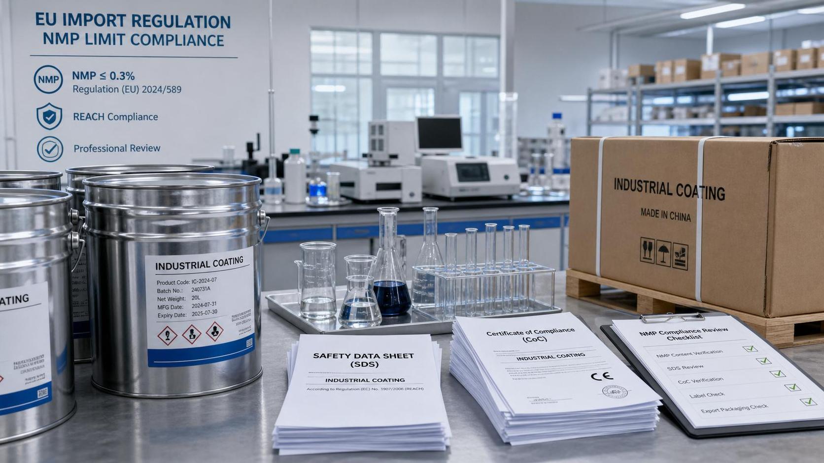 ECHA Sets NMP Limit for Industrial Coatings Imports