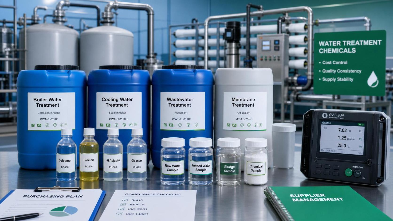 Chemical Procurement for Water Treatment: Cost, Compliance, and Supplier Risks