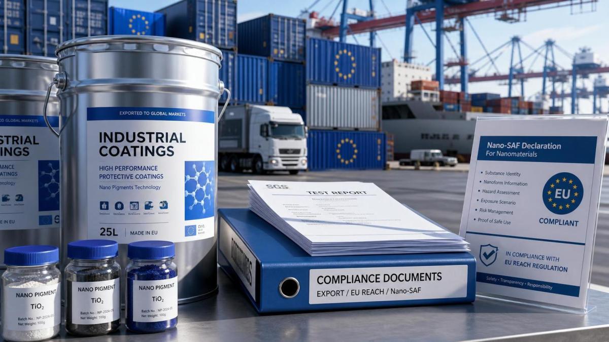 EU REACH Update Requires Nano-SAF for Coatings Exports EU REACH Update Requires Nano-SAF for Coatings Exports