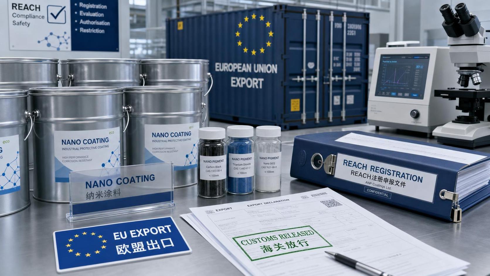 EU Requires Nano Safety Dossiers for Coatings Exports EU Requires Nano Safety Dossiers for Coatings Exports