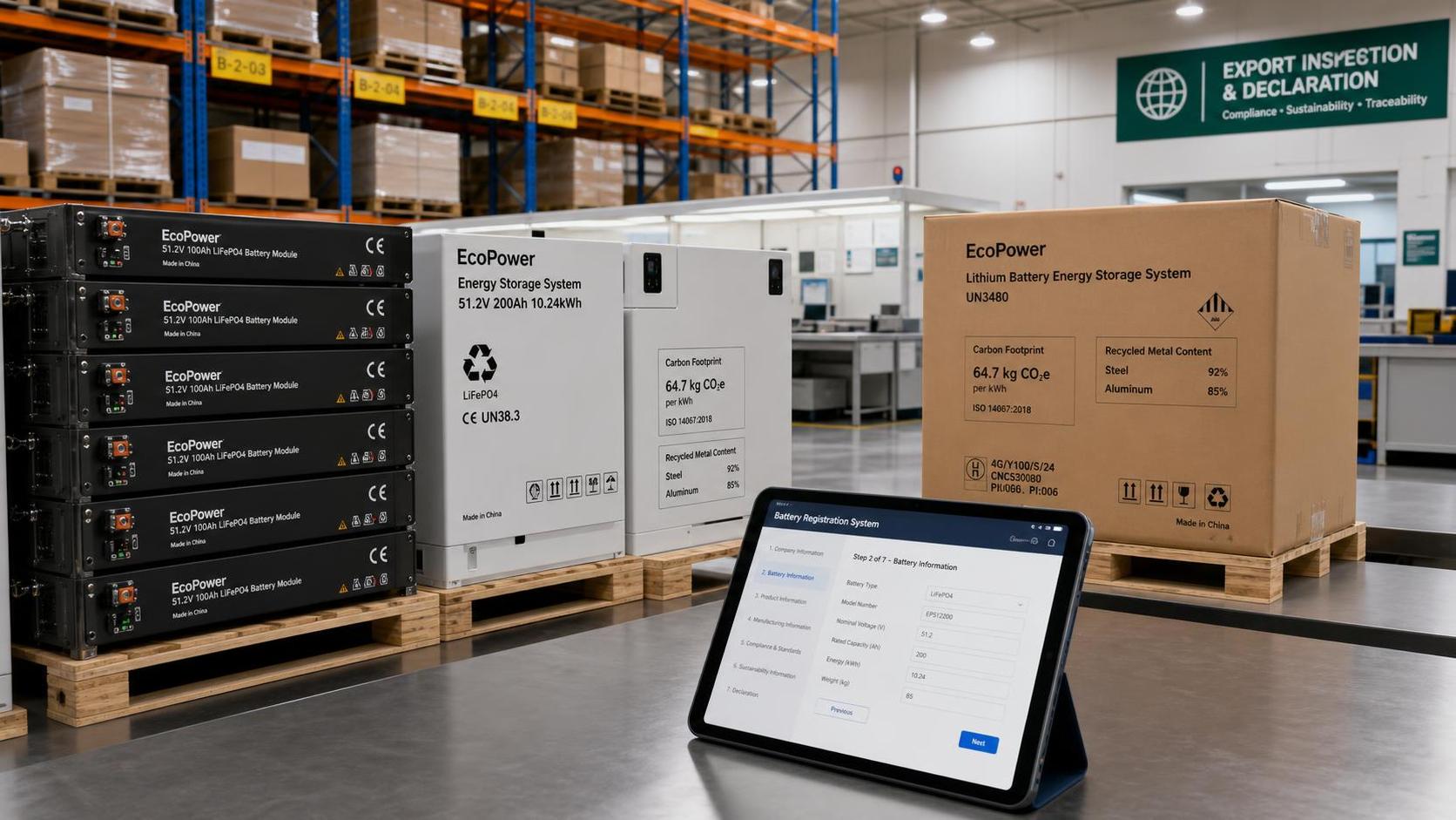 EU Battery Rule Takes Effect on Import Declarations