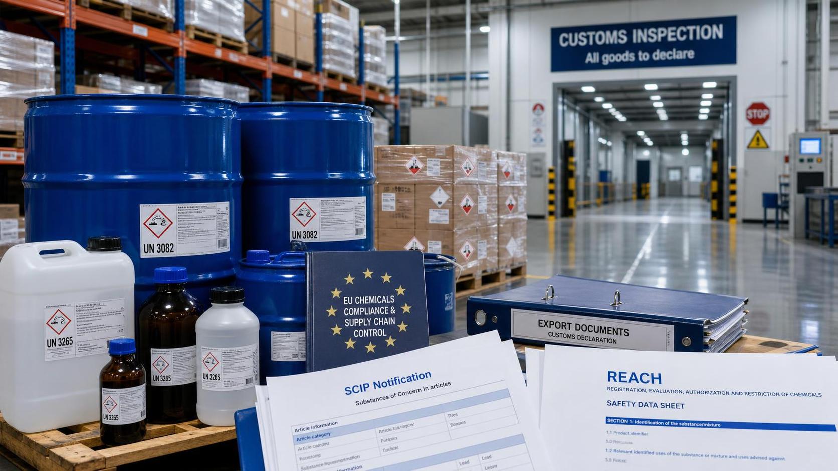 EU REACH Rule Takes Effect on July 28: SCIP Filing Required Before Import
