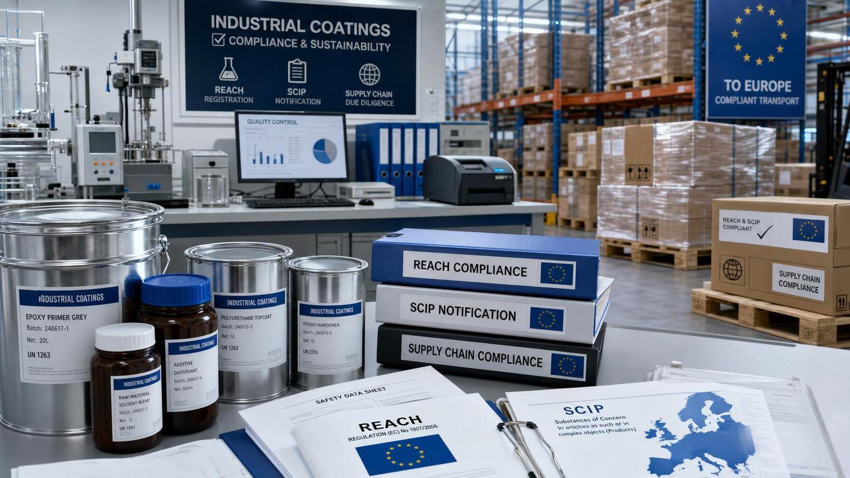 REACH Update Brings New SCIP Filing Duty for Coatings