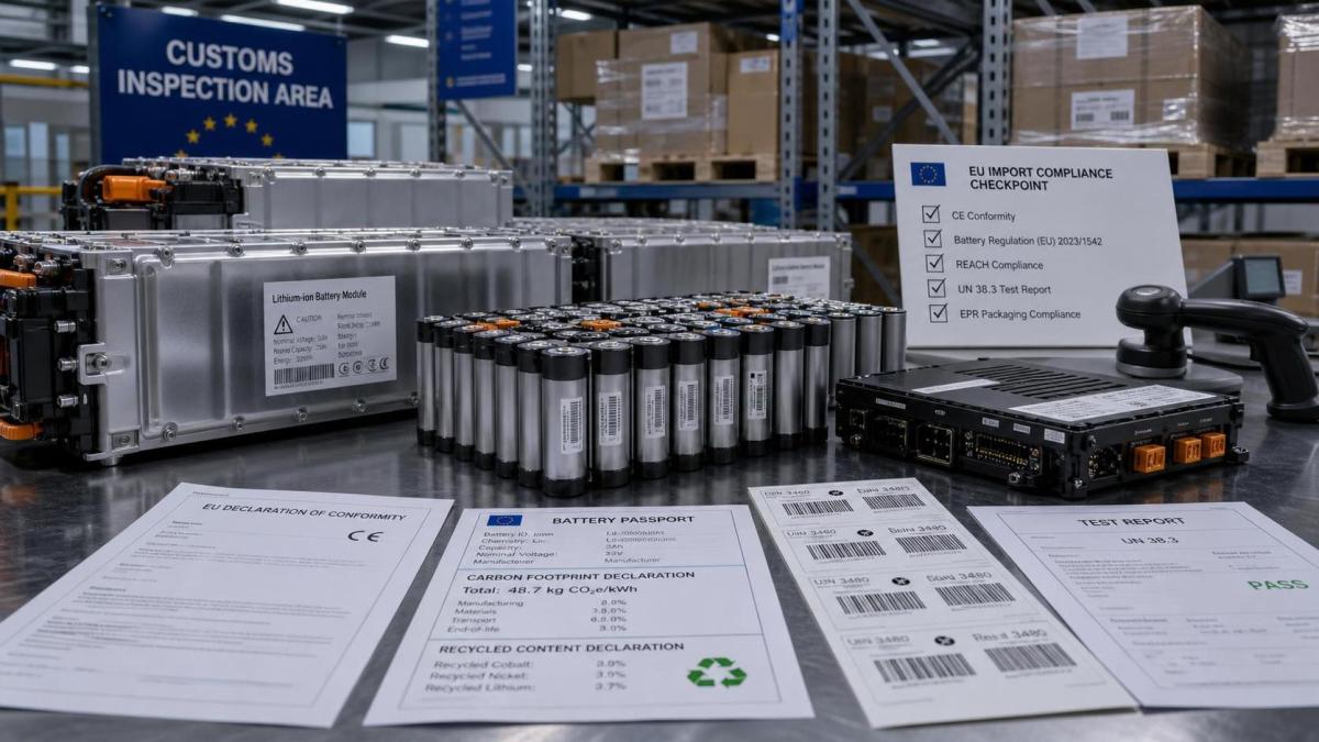 EU Battery Rule Tightens EV Component Imports EU Battery Rule Tightens EV Component Imports