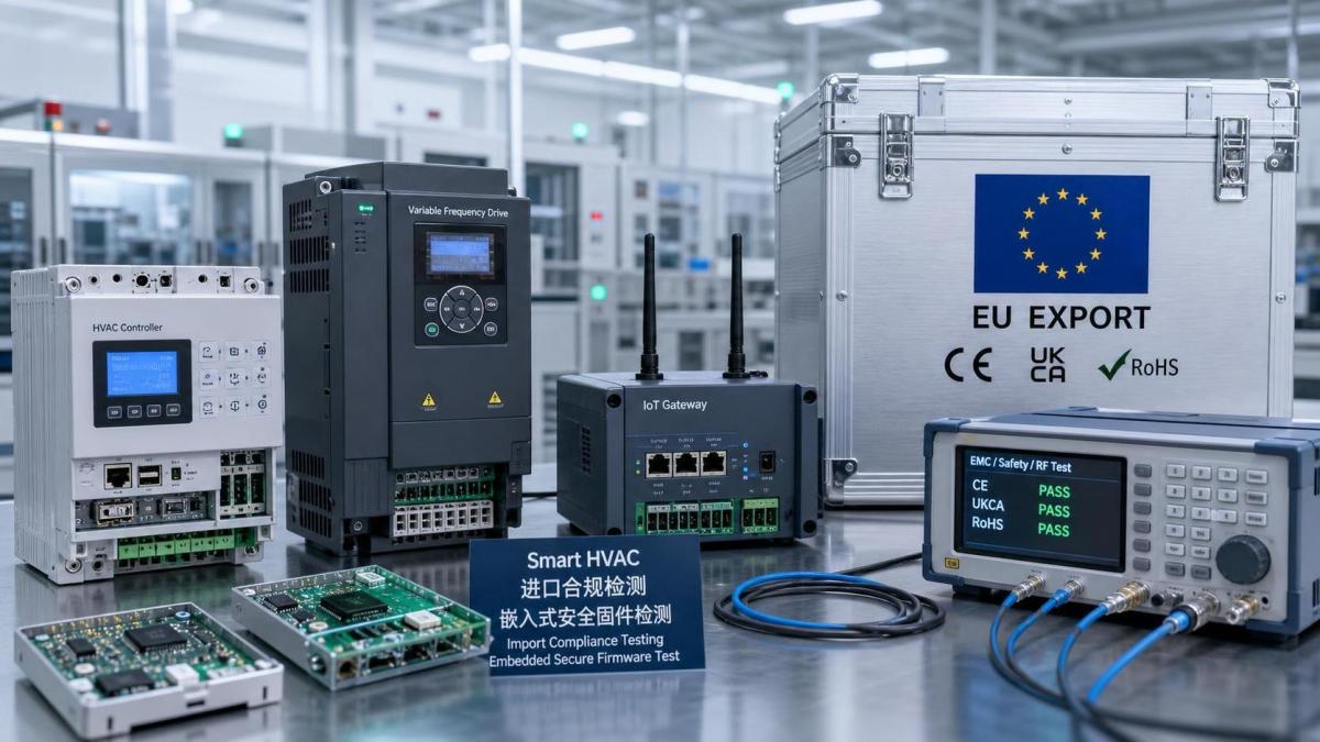 EU Requires CE-EDS Firmware in Smart HVAC Imports EU Requires CE-EDS Firmware in Smart HVAC Imports