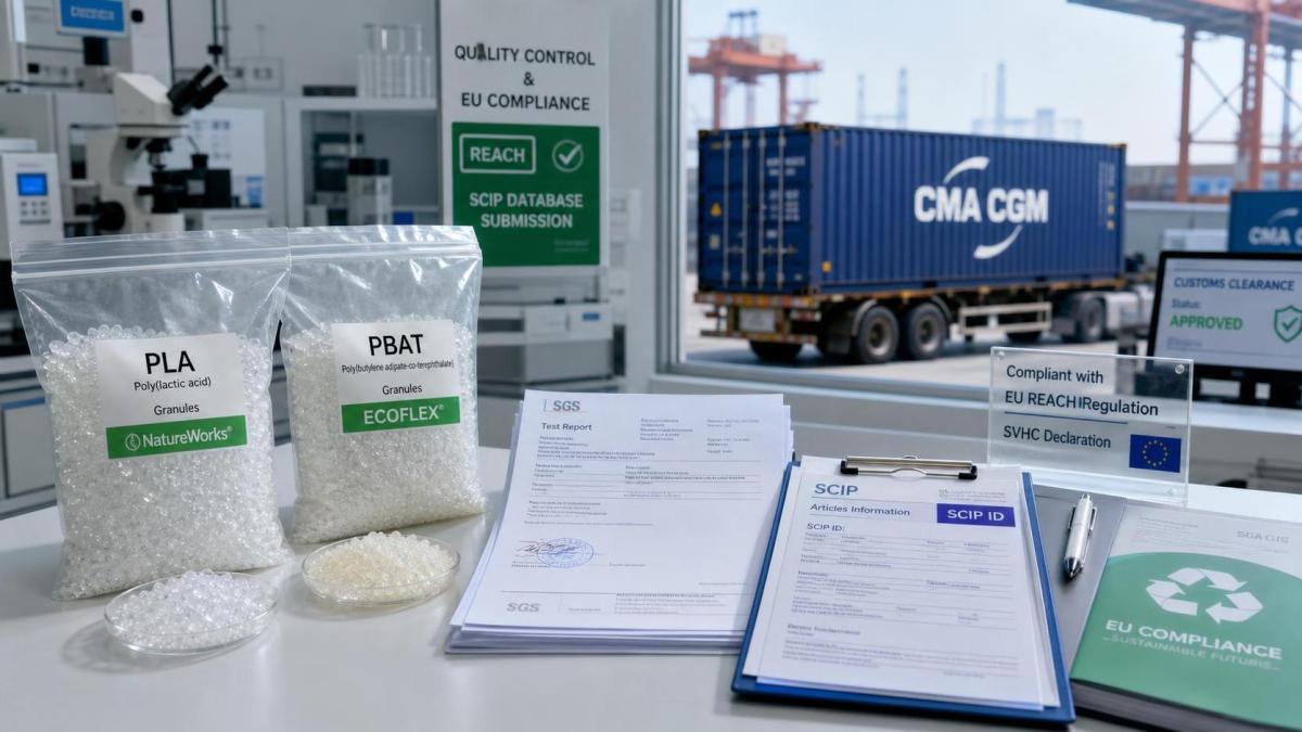 EU SCIP Rule Takes Effect for Eco-Polymers EU SCIP Rule Takes Effect for Eco-Polymers