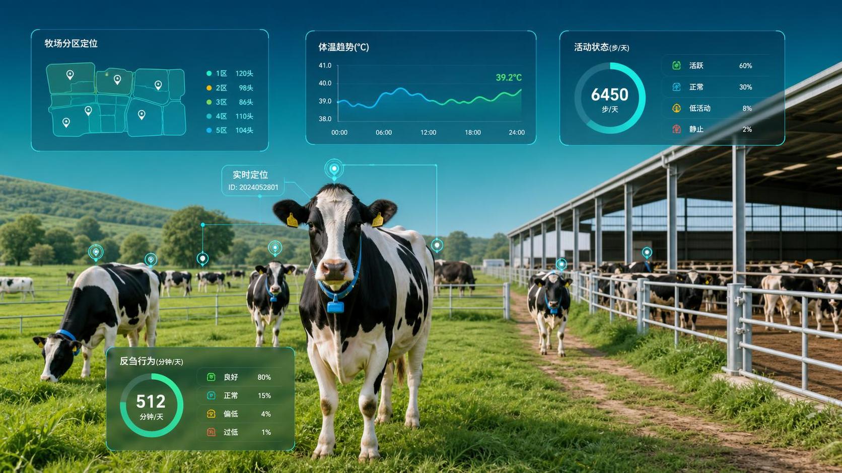 Wireless Livestock Monitoring: Which Data Points Matter Most on Large Farms?