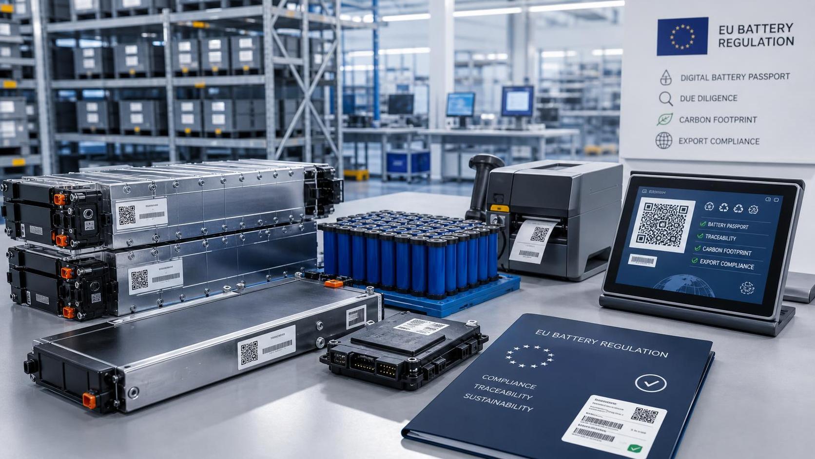 EU Battery Rule Takes Effect for EV Components