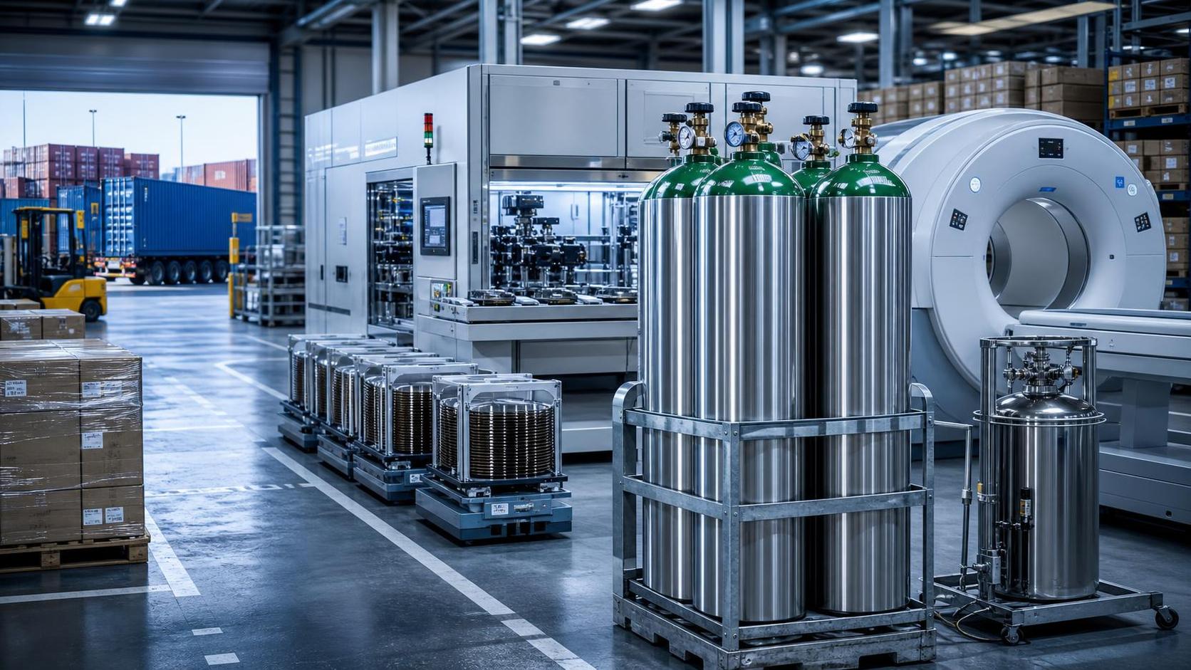 China Imposes Temporary Helium Export Ban