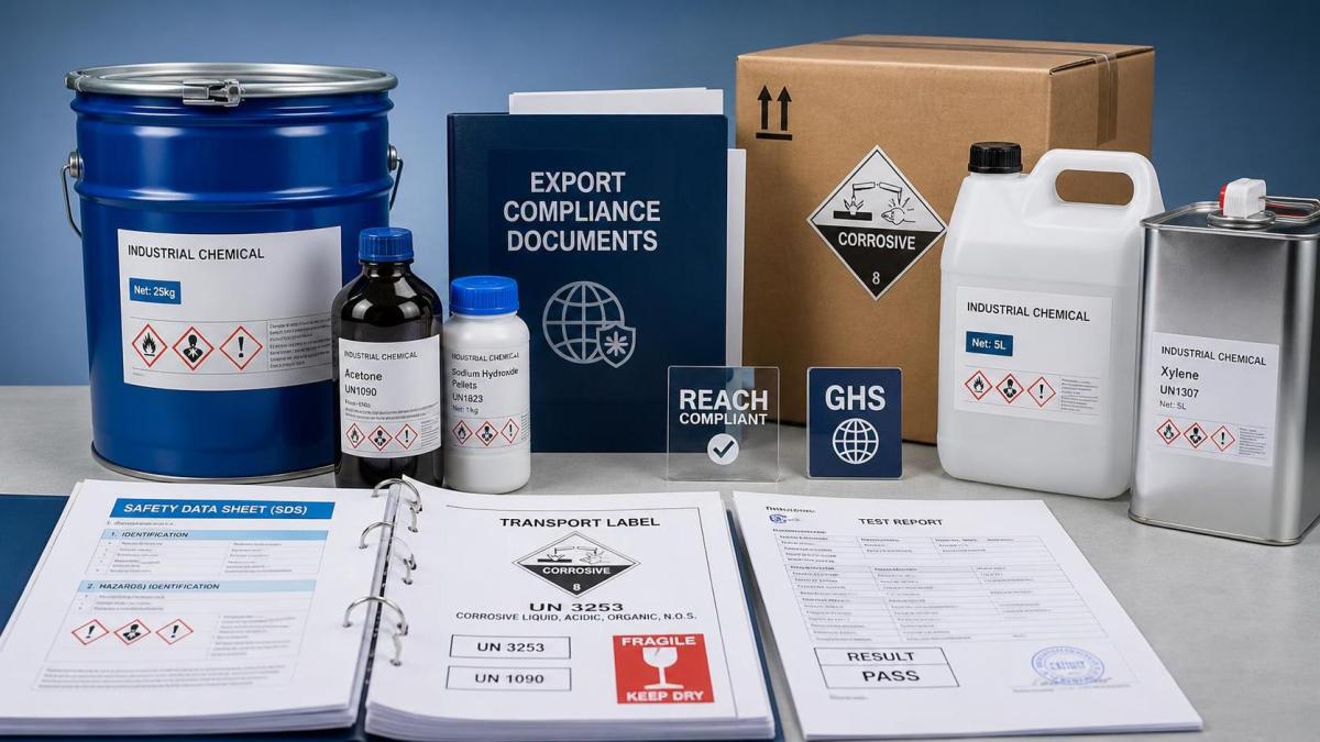 How to verify an industrial chemicals exporter meets compliance requirements How to verify an industrial chemicals exporter meets compliance requirements