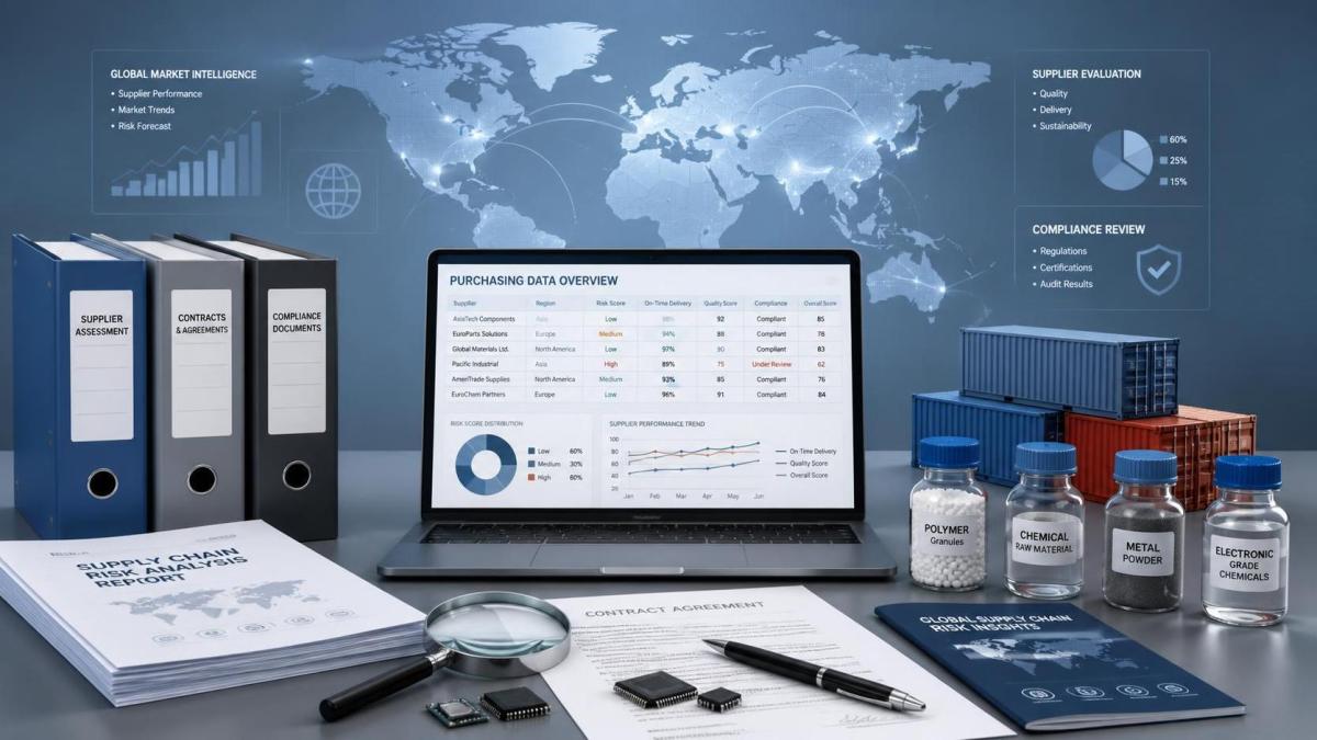 When does global B2B market intelligence for procurement reduce supplier risk?