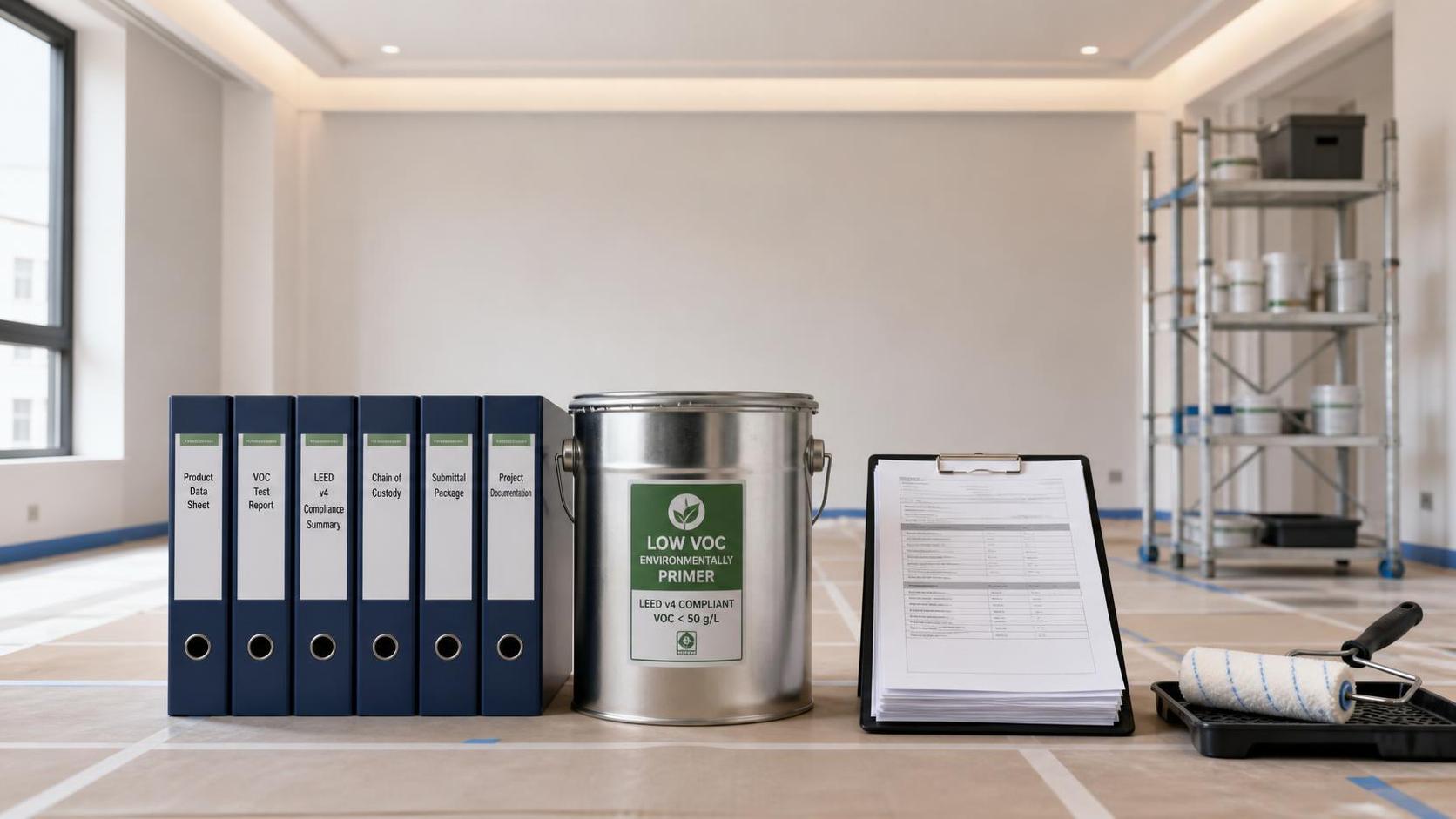 When LEED v4 VOC primer documentation can delay project approval When LEED v4 VOC primer documentation can delay project approval
