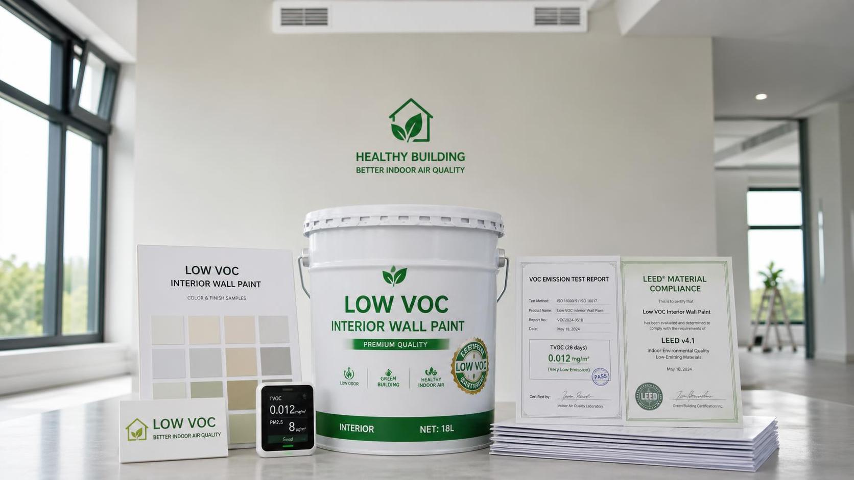 Does LEED v4 VOC paint affect indoor air quality compliance? Does LEED v4 VOC paint affect indoor air quality compliance?