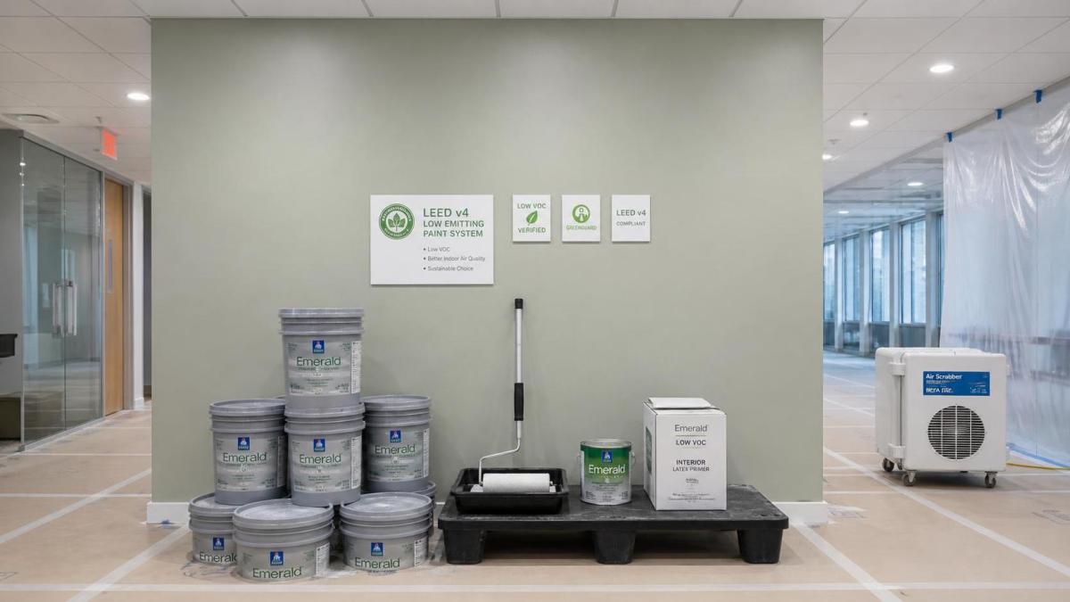 How to compare LEED v4 VOC paint for occupied renovation work How to compare LEED v4 VOC paint for occupied renovation work
