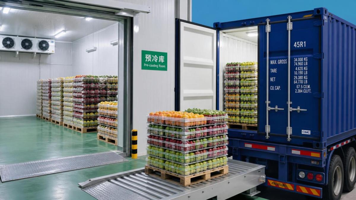 How to reduce delays in an agricultural supply chain for exports