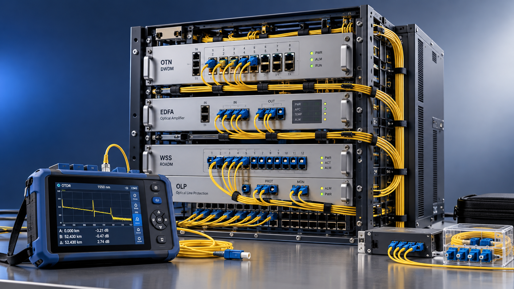 How to choose fiber optic equipment for long-haul telecom links