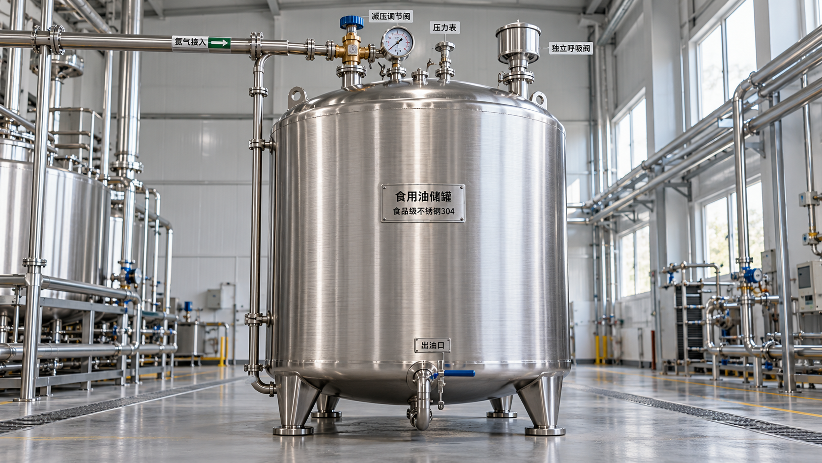 Nitrogen Blanketing for Edible Oil Tanks: What to Include in an RFQ