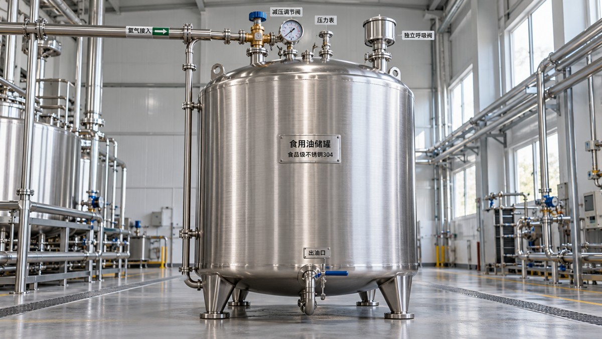 Nitrogen Blanketing for Edible Oil Tanks: What to Include in an RFQ
