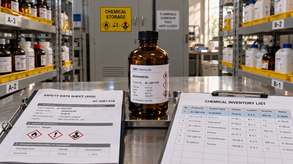 What documents are needed for a chemical compliance audit? What documents are needed for a chemical compliance audit?