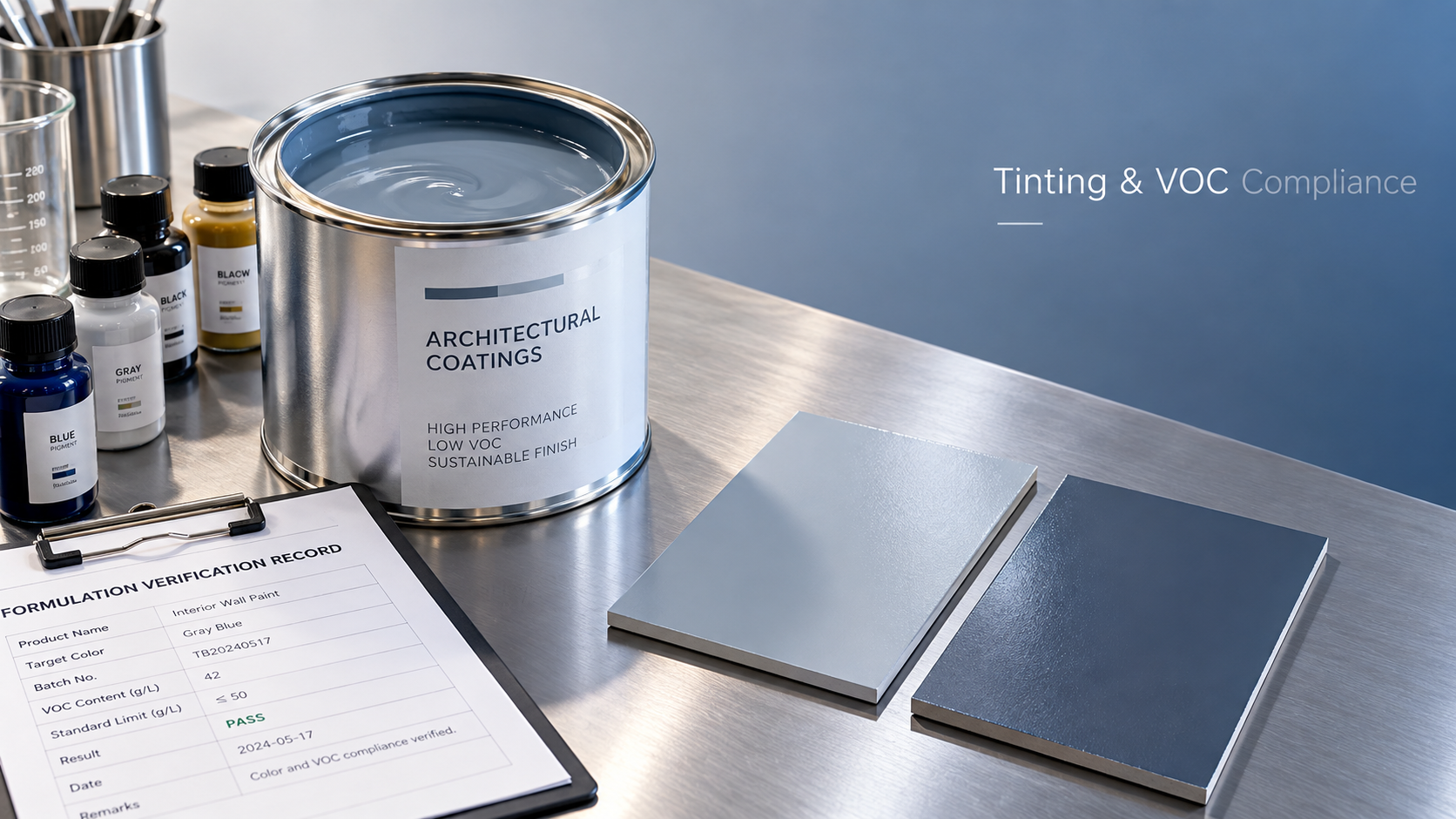 Does tinting affect paint VOC content compliance under LEED v4.1? Does tinting affect paint VOC content compliance under LEED v4.1?