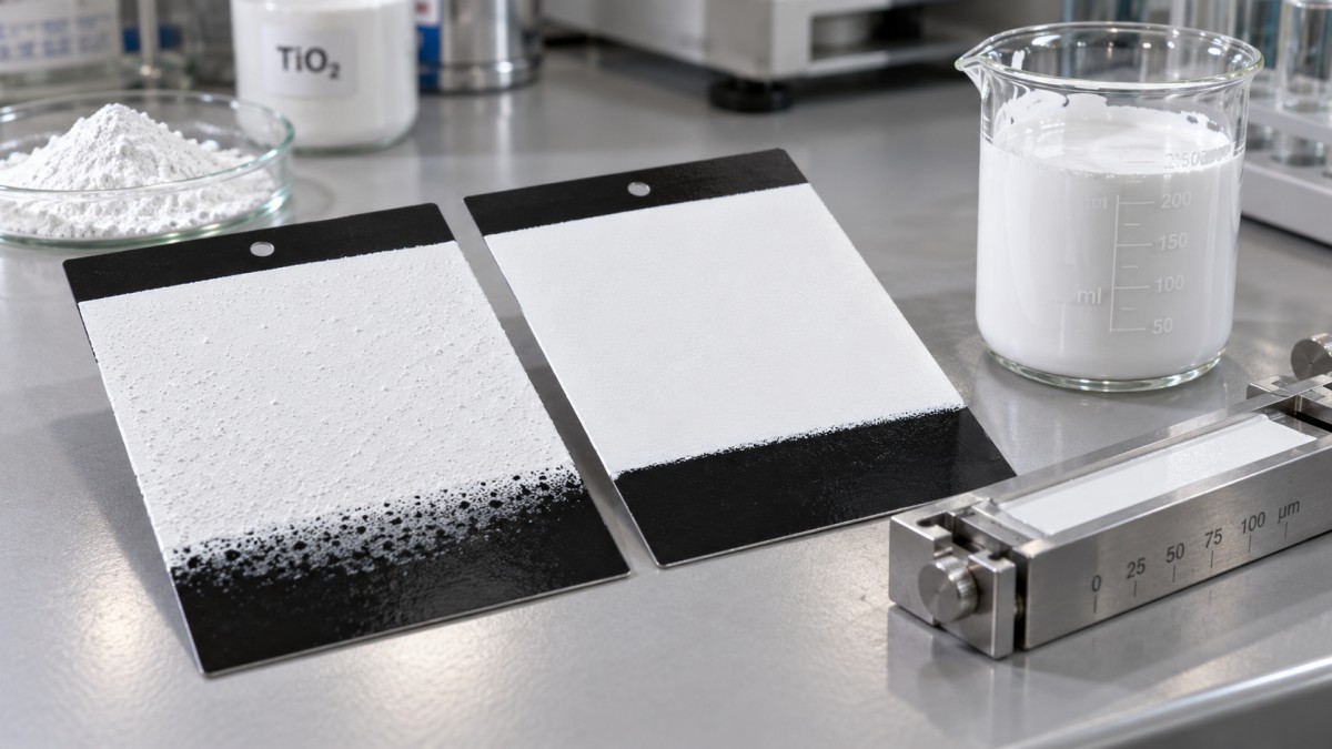 Fixing Poor Titanium Dioxide Dispersion in Waterborne Paints Fixing Poor Titanium Dioxide Dispersion in Waterborne Paints