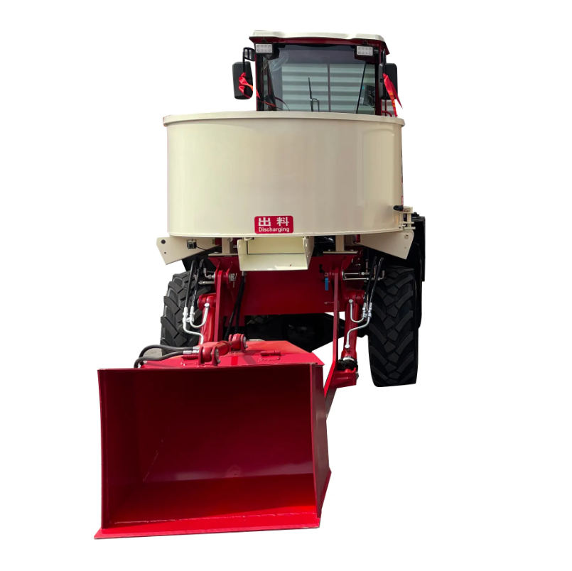 2600Self-loading concrete mixer truck