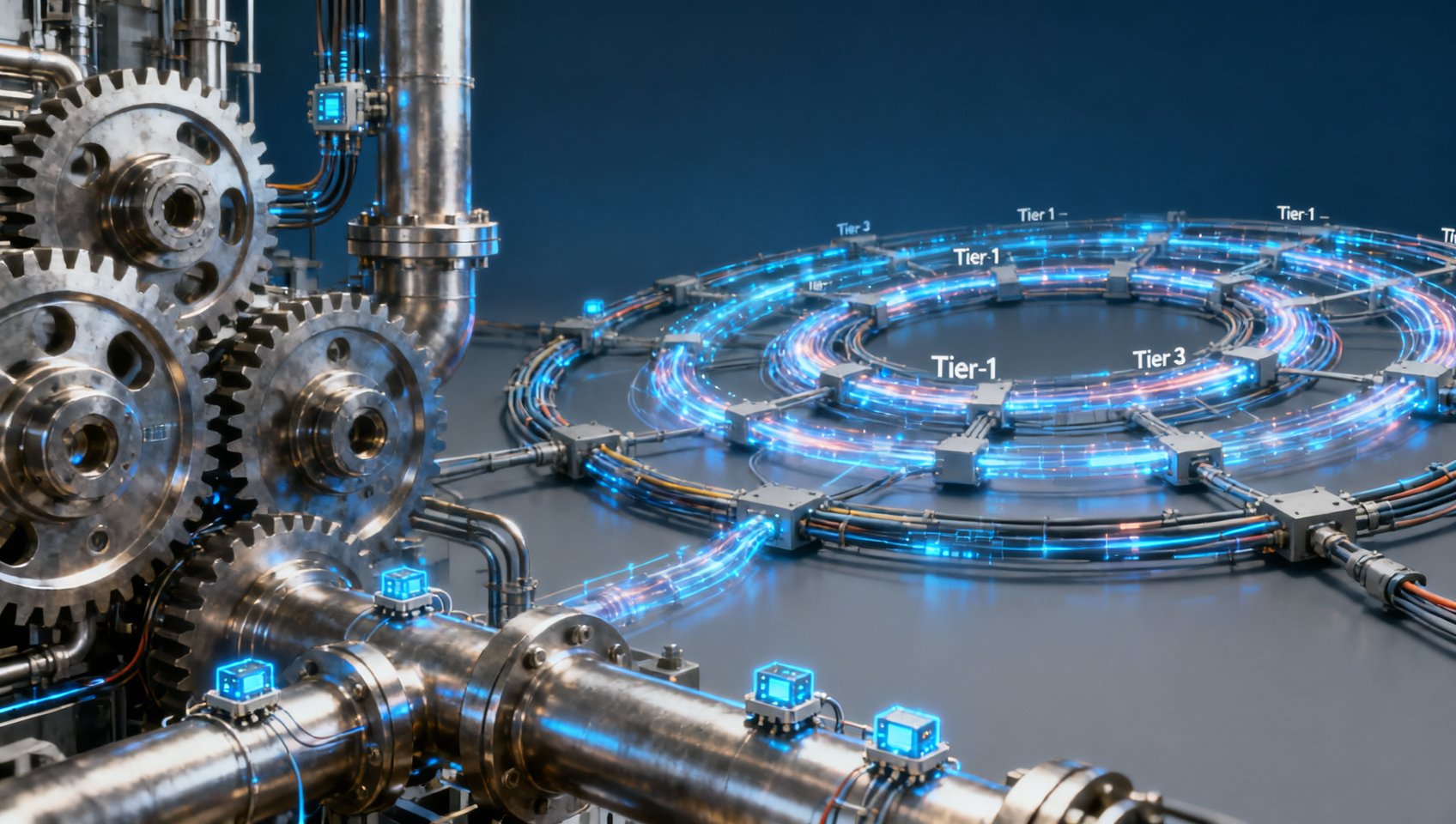 Supply chain risk management frameworks miss cascading failures by design