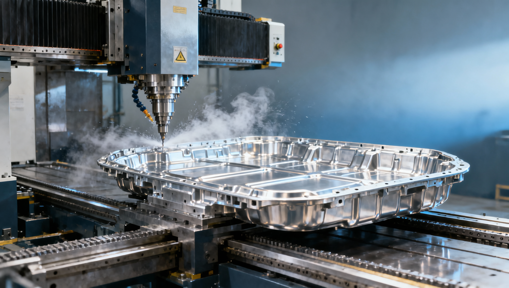 How Automotive Industry Machinery Achieves Sub-100-Micron Tolerance on Aluminum EV Battery Housings
