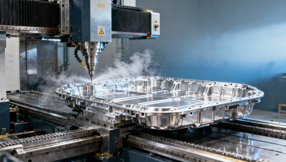 How Automotive Industry Machinery Achieves Sub-100-Micron Tolerance on Aluminum EV Battery Housings