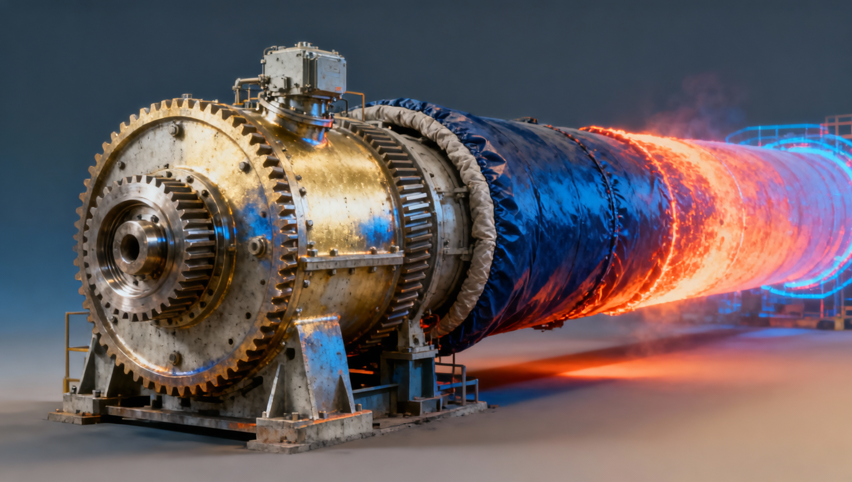 Industrial machinery for cement industry: thermal stress testing rarely matches real kiln conditions