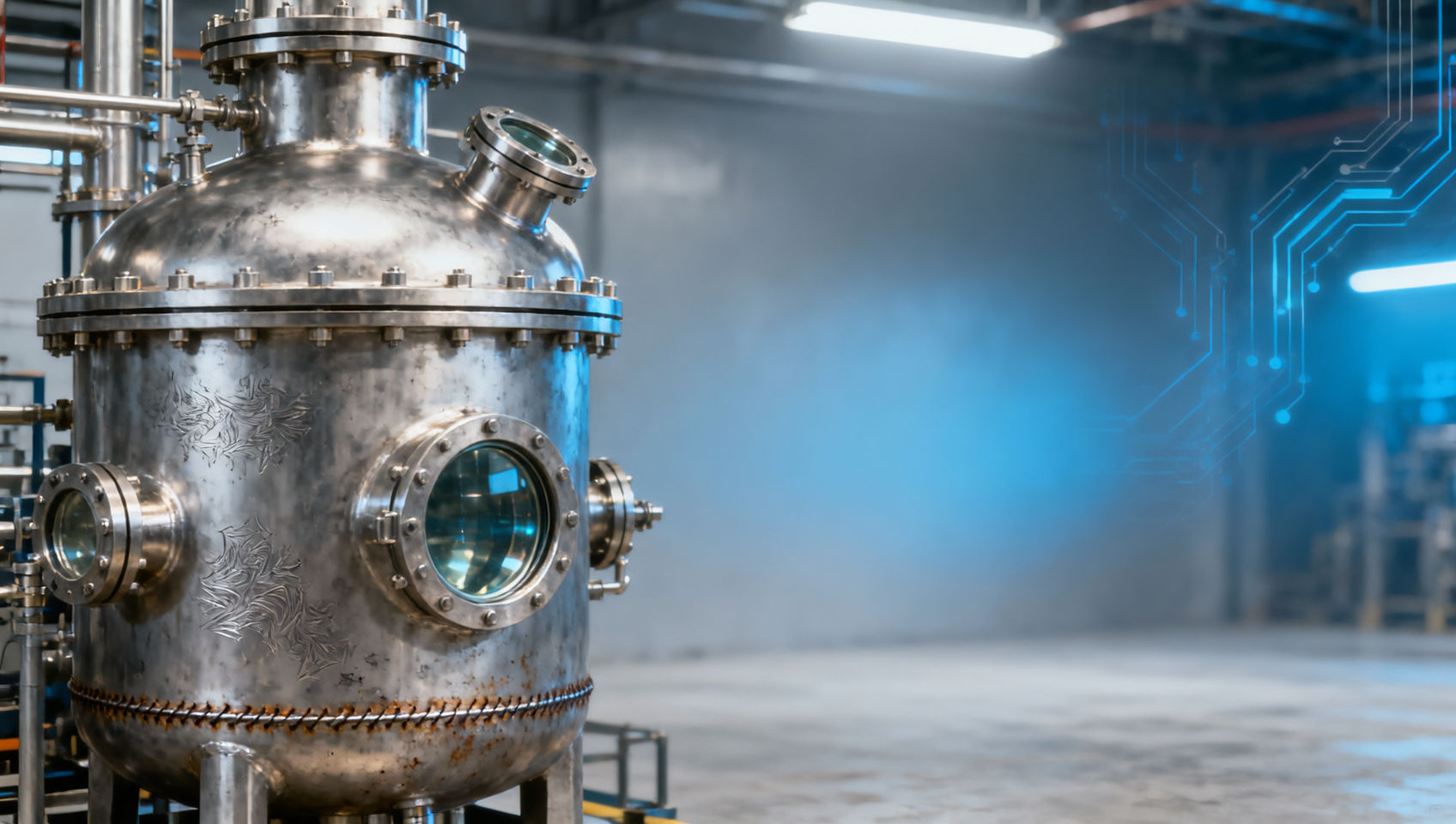 Industrial machinery for chemical industry: material compatibility charts miss reactive intermediates