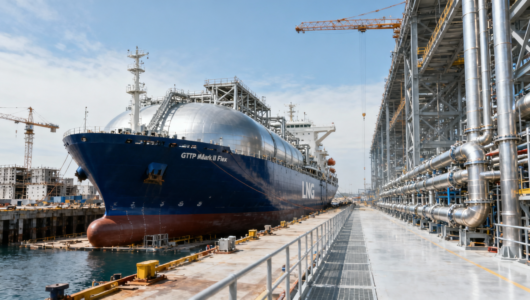 Shipbuilding industry news: LNG carrier backlogs hit record highs — but yard utilization remains uneven