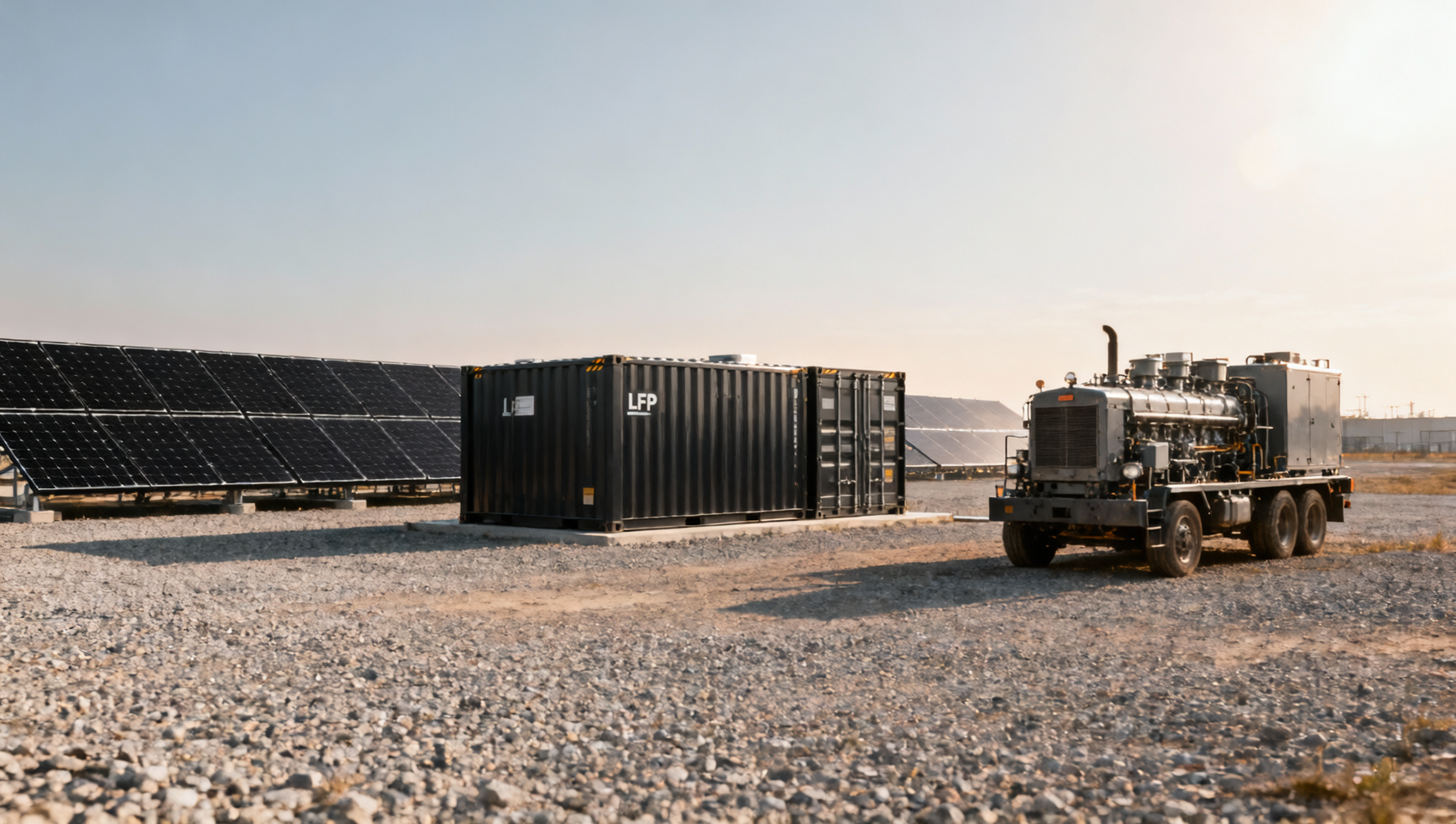 Energy & Power: Are distributed solar + storage projects now undercutting diesel genset TCO in remote sites?