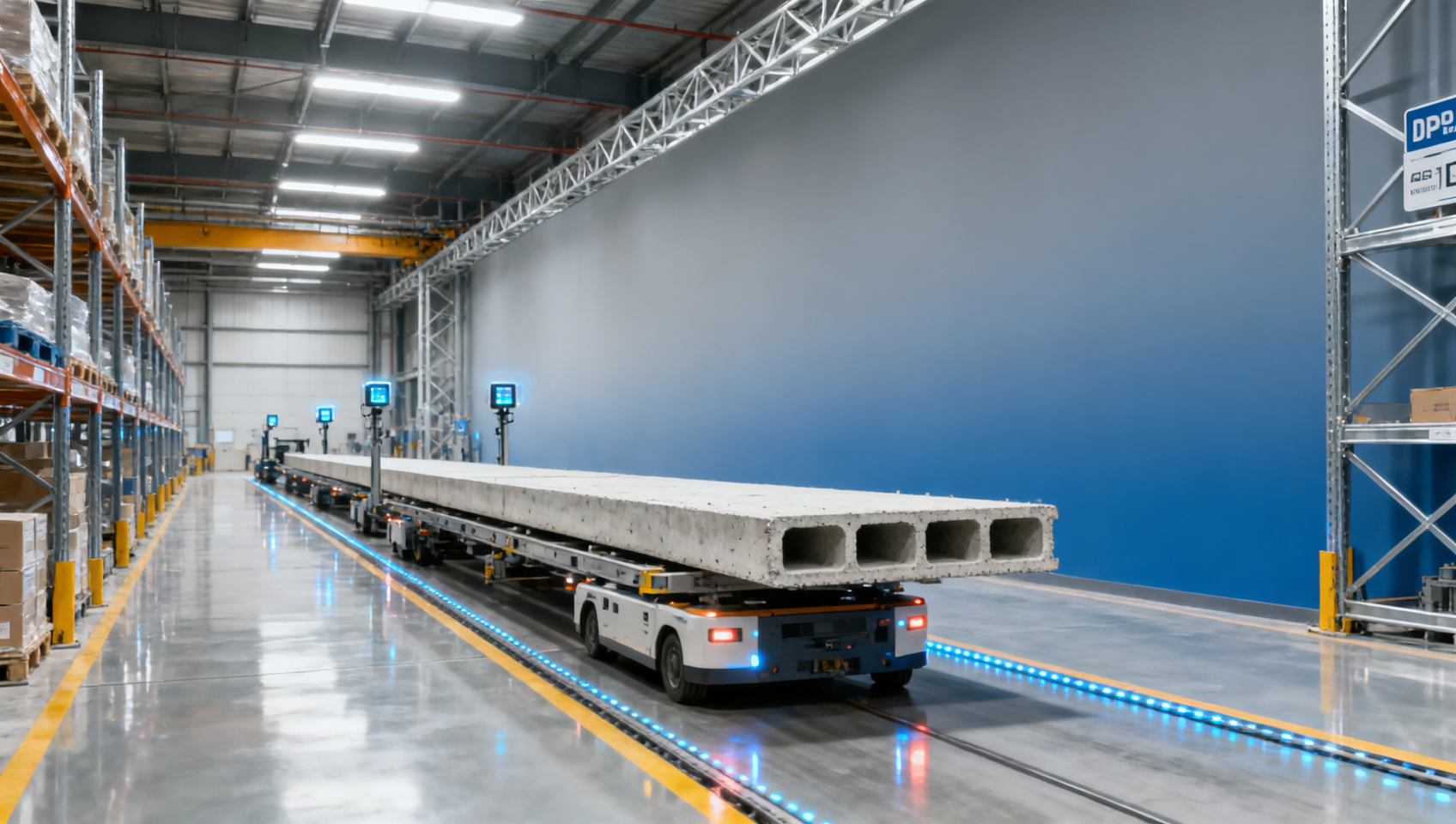 Building materials logistics bottlenecks triggered by outdated manufacturing plant layout design