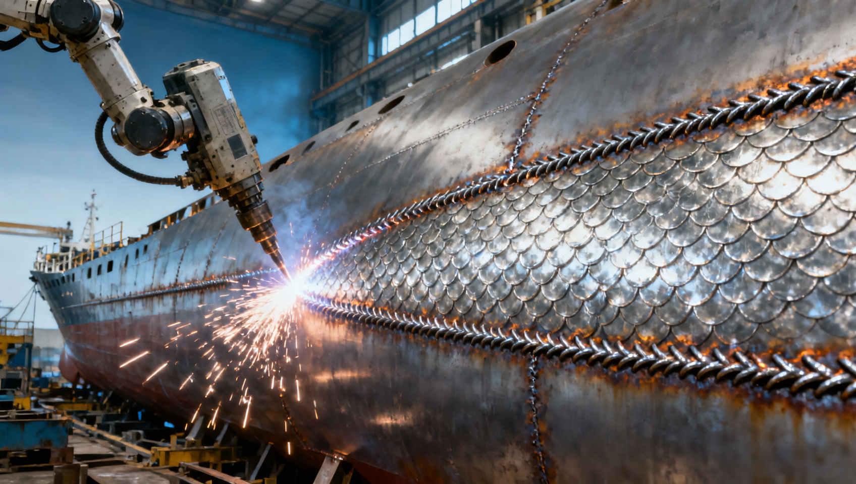 Robotic welding adoption in shipbuilding: Why weld quality consistency remains elusive
