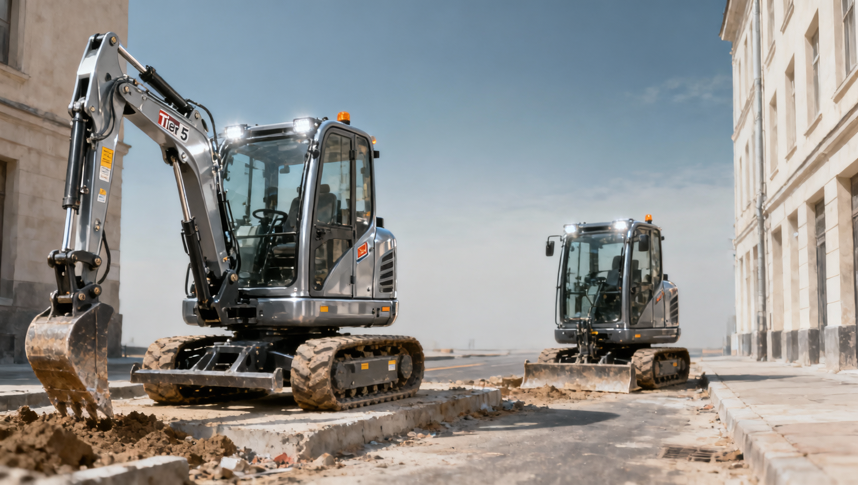 Construction Machinery: Backhoe loader sales dipped while mini-excavators held steady — regional demand split?