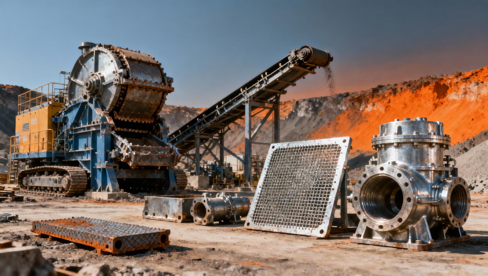 Mining Machinery Downtime Usually Starts With Wear Parts