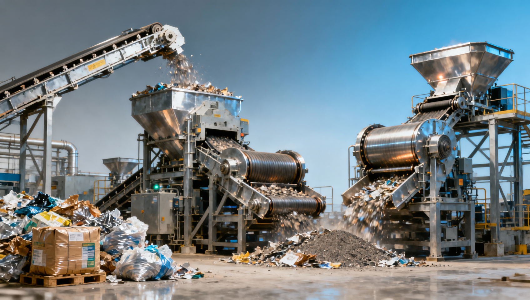 Industrial Machinery for Waste Management That Cuts Sorting Loss