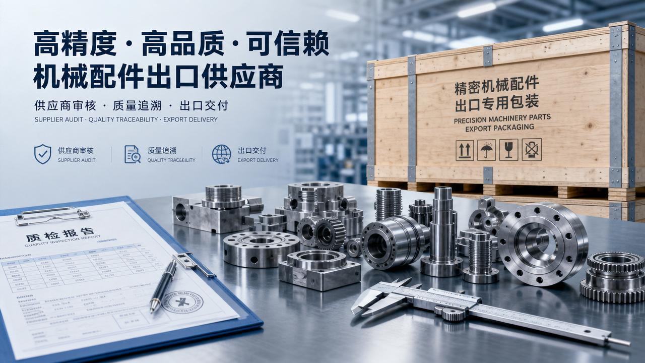 How to verify a machinery parts exporter before placing orders