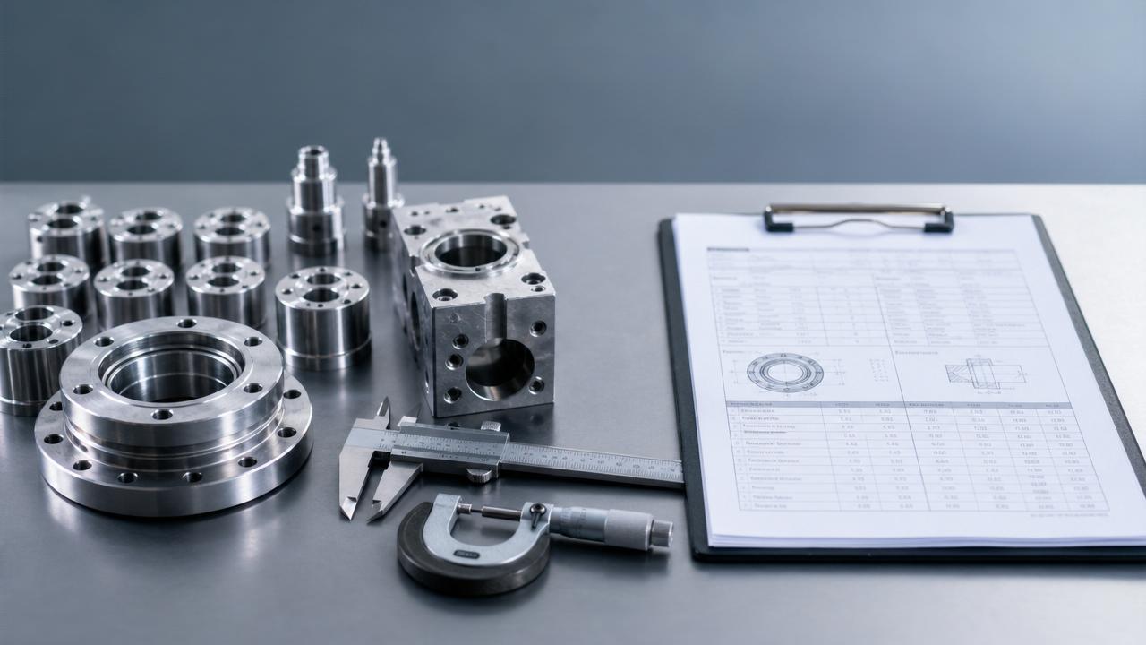 What sets a machinery parts manufacturer apart on quality control