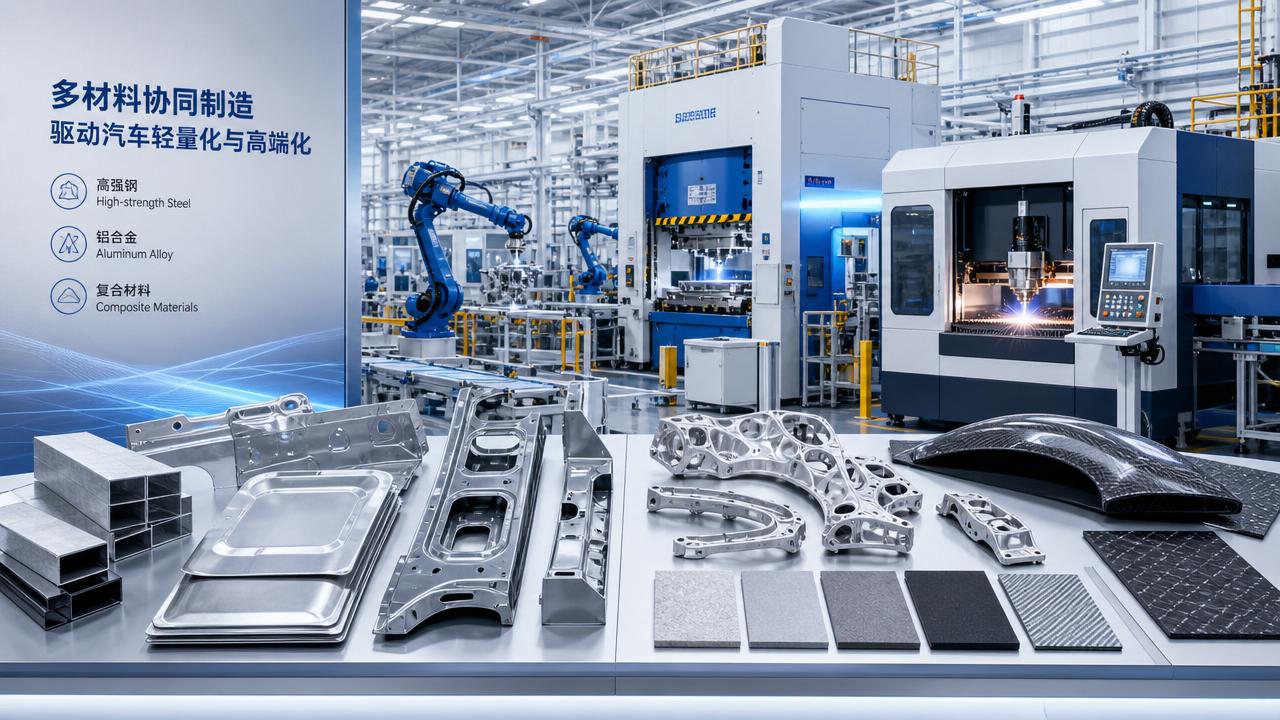 Manufacturing for automotive industry is changing with lighter parts
