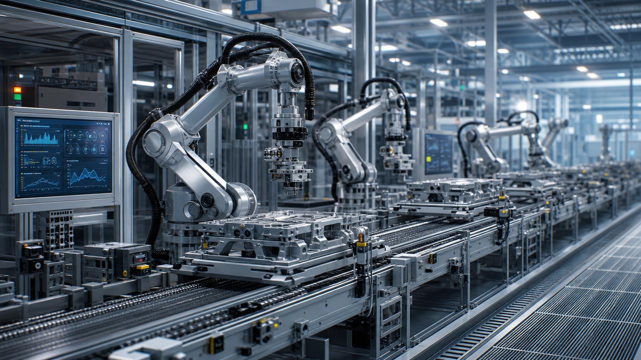 Manufacturing process automation without disrupting existing output
