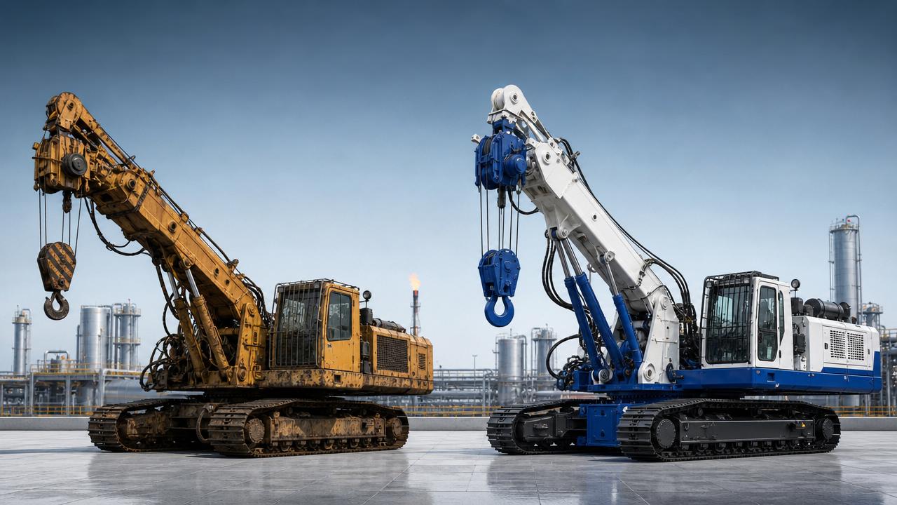 Heavy machinery for oil and gas: rebuild or replace?