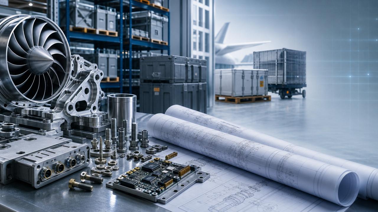 Where industrial supply for aerospace delays usually begin