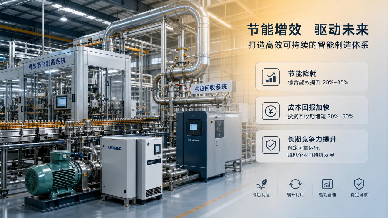 When energy efficient manufacturing solutions pay back faster