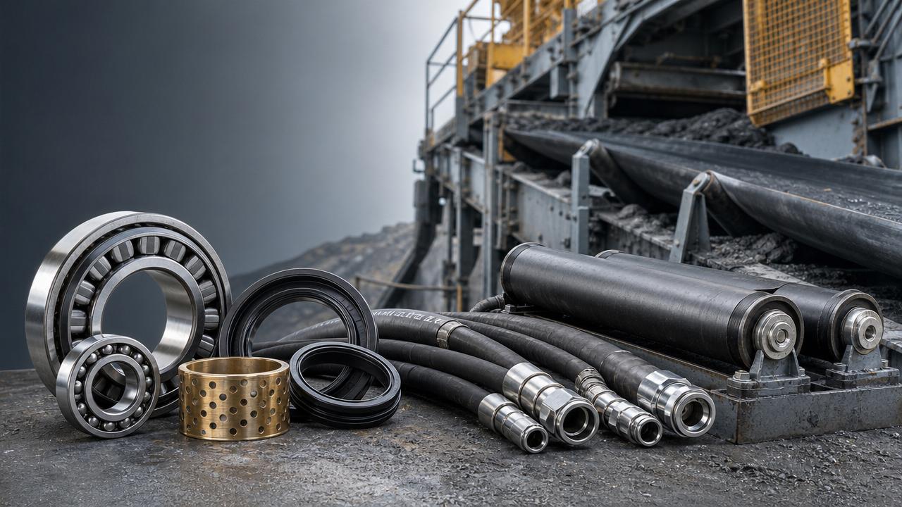 Which mining components fail fastest under heavy duty use?