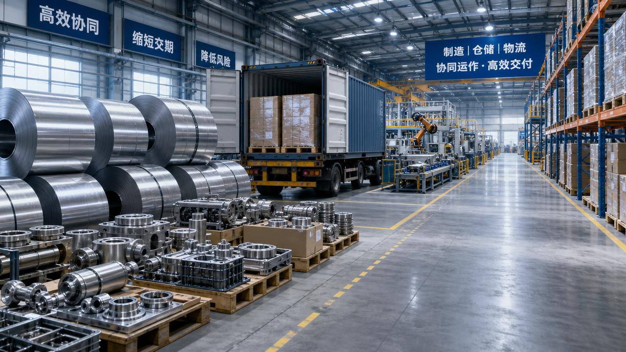Manufacturing supply chain solutions that reduce lead time risk